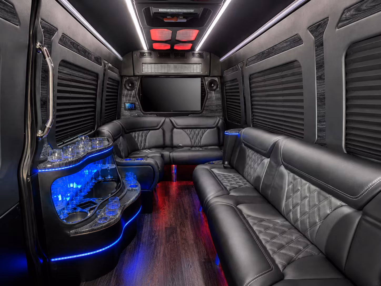 compare employee shuttle buses for the mount vernon stamford corridor