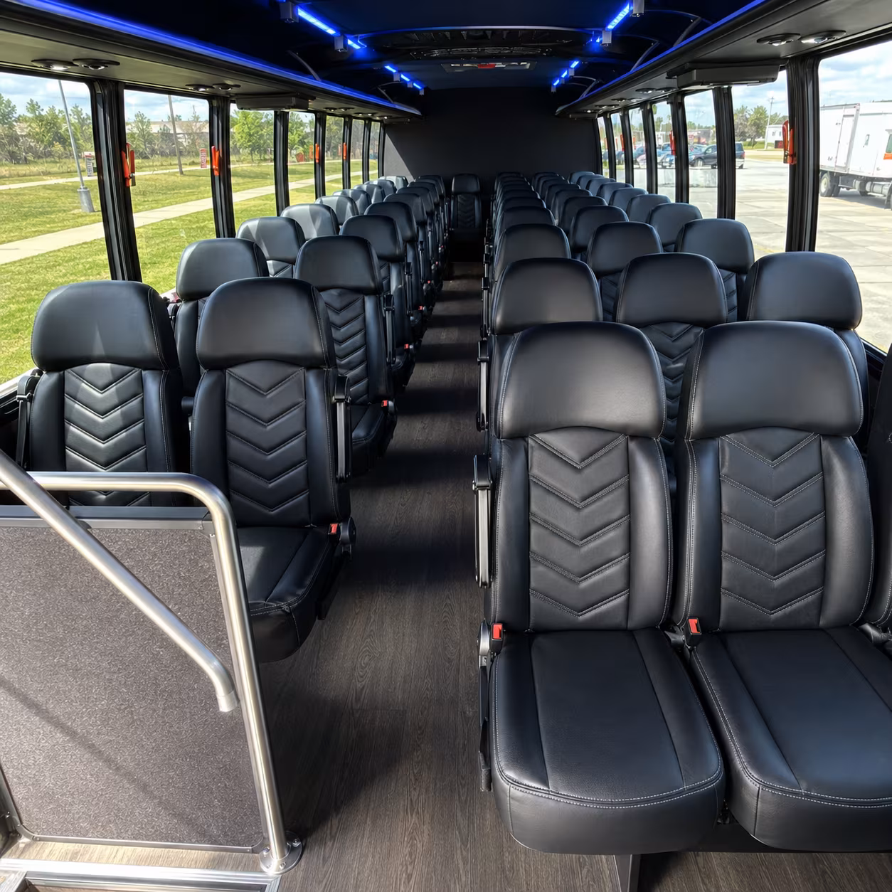 mount vernon airport transportation onboard seating