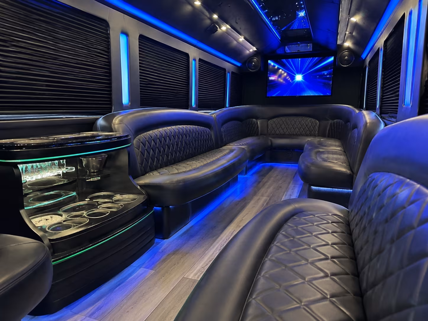 newark enjoy music lights and fun with newark party bus rentals