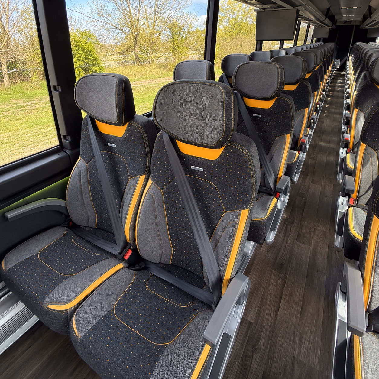 set up overflow parking and event shuttle service in mount vernon
