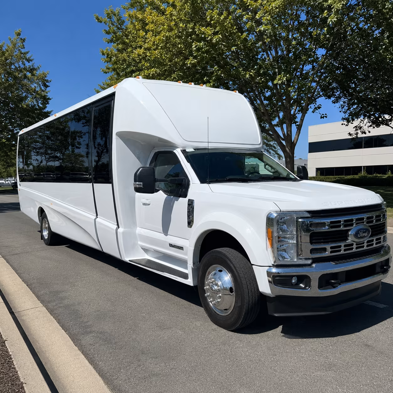 through a network of bus companies you can find the right vehicle for mount vernon fan groups of any size