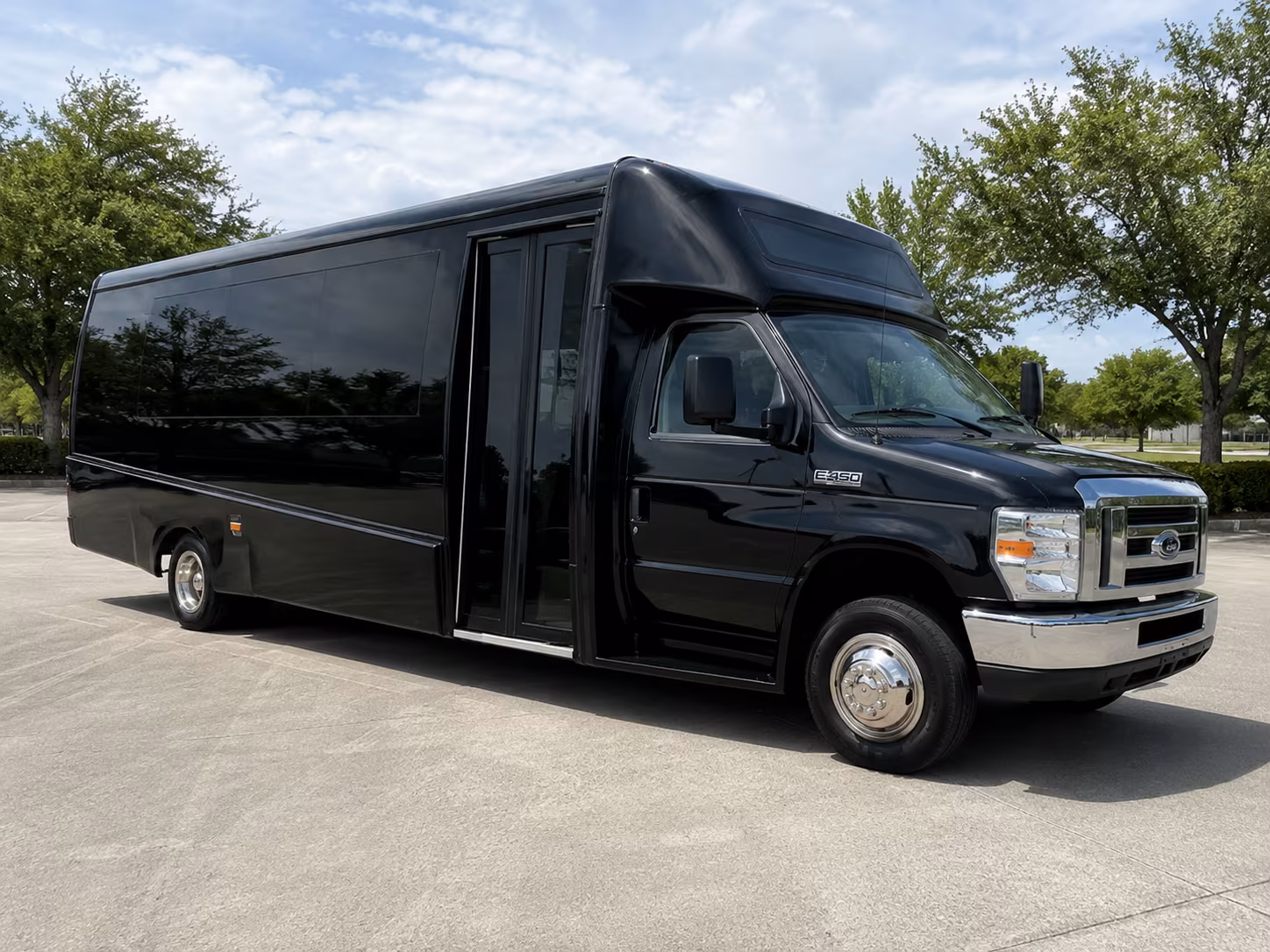 white plains show up to white plains concerts in a charter bus