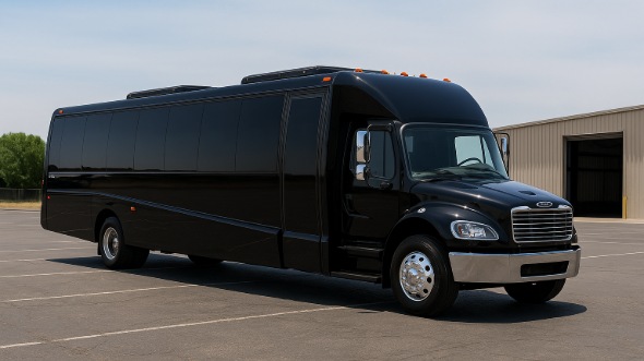 Exterior of Charter Bus Company The Bronx's 15 Passenger Minibus in The Bronx