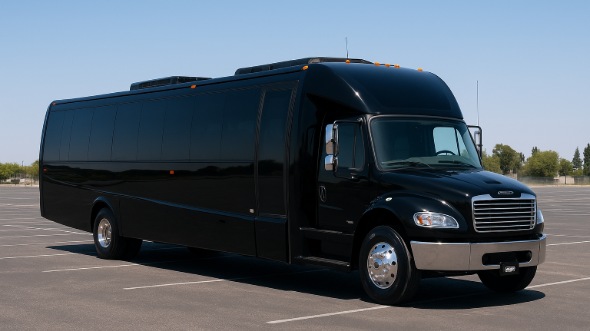 Exterior of Charter Bus Company The Bronx's 18 Passenger Minibus in The Bronx