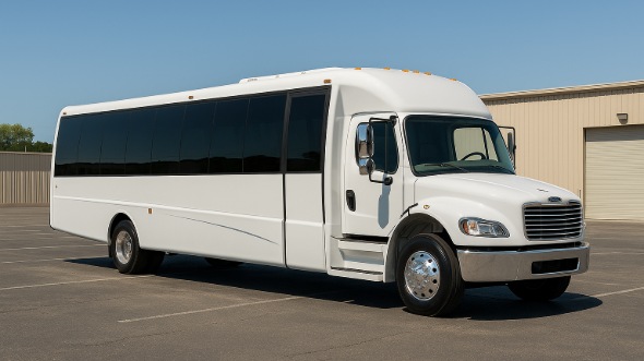 Exterior of Charter Bus Company The Bronx's 20 Passenger Mini bus in The Bronx