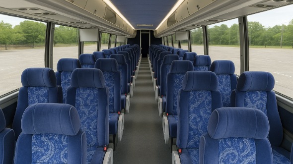 mount vernon 54 passenger charter bus rental