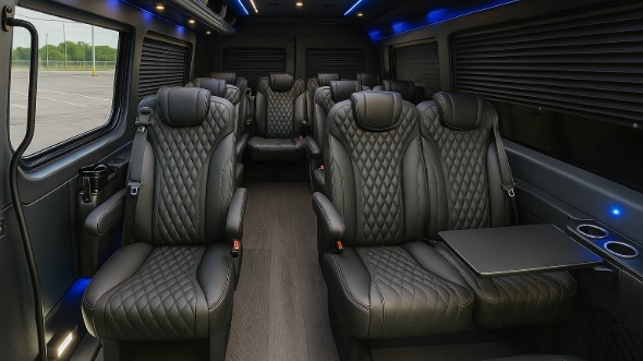 mount vernon sprinter van with driver rental