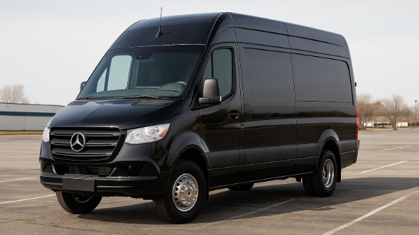 Exterior of Charter Bus Company The Bronx's Sprinter Van Rental With Driver in The Bronx